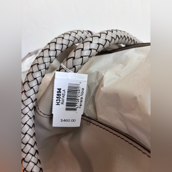 Brighton NWT Ferrara Nova Rafaela Beachwood Soft Leather Tote Boho Chic - Picture 3 of 16